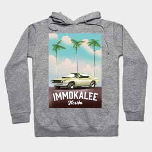 Immokalee Florida Muscle car travel poster Hoodie